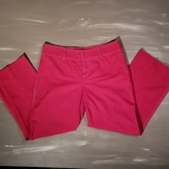 Campaigne Lightweight Red Capri Pant - Picture 6 of 6